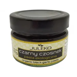 Czarny czosnek pasta ekologiczna 100g Juleko