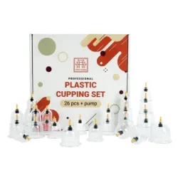Zestaw baniek bezogniowych 26 szt + pompka TCM Goods
