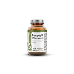 Andrographis 20% andrografolidów 60 kaps. ekstr. z andrographis 260mg PharmoVit brodziuszka wiechowata  Andrographis paniculata