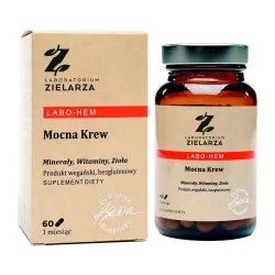 LABO-HEM Mocna Krew 60 kaps. Laboratorium Zielarza Dr Henryk Różański