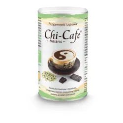 Chi-Cafe balans 180g Dr Jacobs kawa arabica robusta kofeina z kawy i guarany żeń-szeń reishi wapń magnez