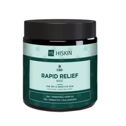 Maść CBD do skóry suchej i wrażliwej Rapid Reliew 120ml HiSkin Cannabis Sativa Seed Oil