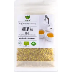 Kocanka kwiat 50g EcoBlik herbatka ziołowa ekologiczna helichtysi inflorescentia