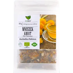 Mniszek kwiat 40g EcoBlik herbatka ziołowa ekologiczna flos taraxaci