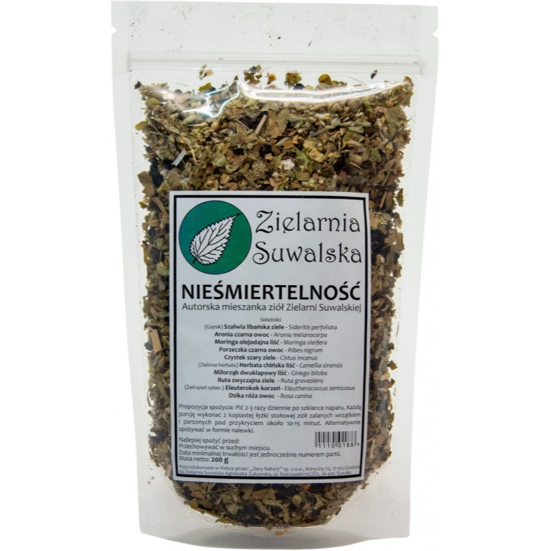 ziola-niesmiertelnosc-200g-zielarnia-suwalska-autorska-mieszanka-szalwia-libanska-ziele-aronia-czarna-owoc-moringa-olejo