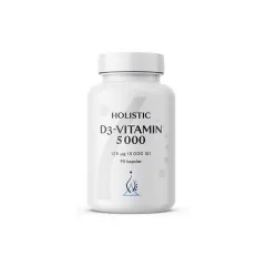 HOLISTIC D-VITAMIN 5000 IU - 90 KAPSUŁEK