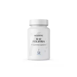 HOLISTIC B-12 METYLOWANY - AKTYWNA WITAMINA B12 + KWAS FOLIOWY B9