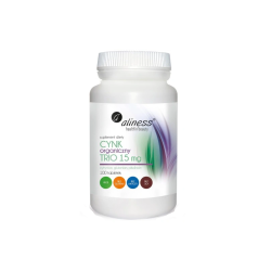 CYNK ORGANICZNY TRIO 15 MG - 100 TABLETEK | ALINESS