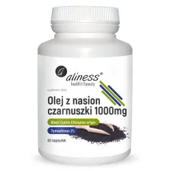 Aliness Olej z nasion czarnuszki 1000 mg – 60 kapsułek