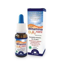 Dr. Jacob’s FORTE Witamina K2 + D3 20 ml