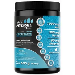 Izotonik Neutral 605 g ALLHydrate Aliness – elektrolity sód potas magnez wapń fosfor
