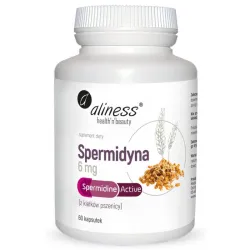 Spermidyna 60 kapsułek Aliness – Spermidine Active z kiełków pszenicy Triticum aestivum