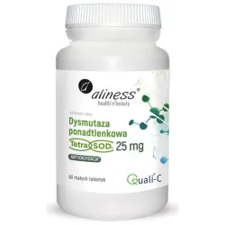 Dysmutaza Ponadtlenkowa SOD 60 tabletek Aliness – mikroalgi Tetraselmis chuii, antyoksydant