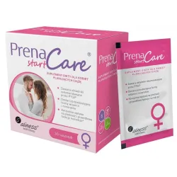 PrenaCare Start dla kobiet 30 saszetek Aliness – inozytol, PABA, D‑alfa‑tokoferol