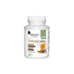 Cordyceps Aliness 90 kapsułek – ekstrakt z maczużnika chińskiego, naturalne wsparcie energii i odporności