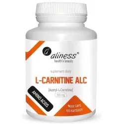 L‑Carnityne ALC 500 mg 100 kapsułek Aliness – Acetylo‑L‑karnityna