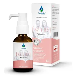 Avitale Witamina K2 + D3 30 ml Medicaline – menachinon‑7, cholekalcyferol