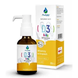 Avitale Witamina D3 Kids 30 ml Medicaline – cholekalcyferol dla dzieci