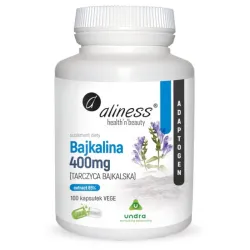 Bajkalina Tarczyca Bajkalska 400 mg 100 kapsułek Aliness – Scutellaria baicalensis