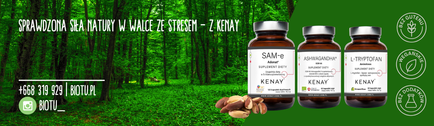 Suplementy na stres w dobrej cenie Biotu.pl